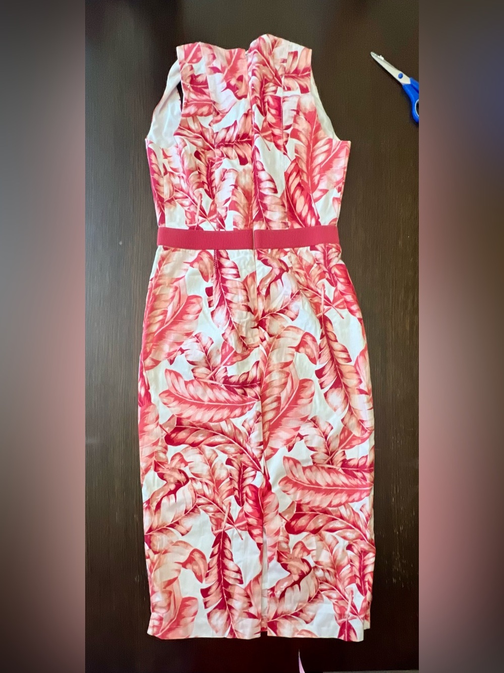 Eva Mendes x NY&Co Small Sleeveless Floral Sheath Dress